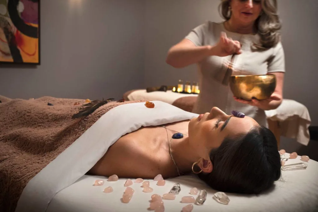 Amara Resort & Spa crystal sound healing